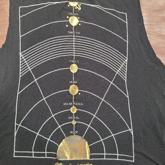 Spiritual Gangster Chakras Sutra Tank  Sz: M - Picture 1 of 13